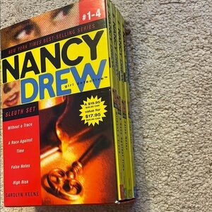 Nancy Drew Sleuth Set Books 1-4